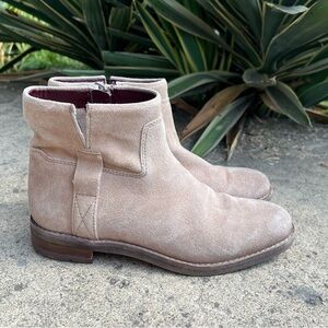 Franco Sarto Malina Suede Booties Women’s Size 7